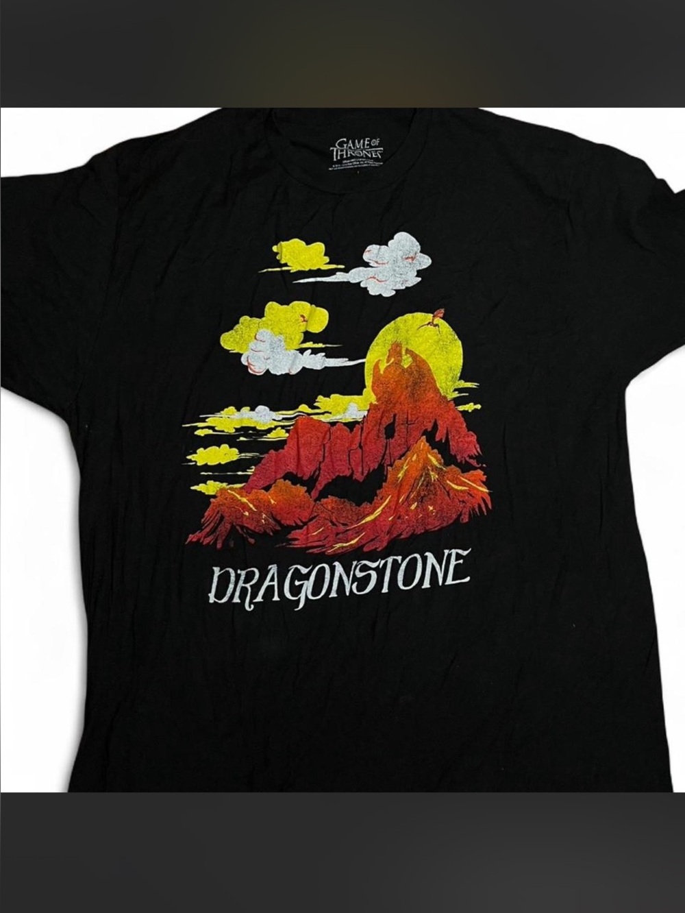 Game of Thrones Dragonstone Graphic Tee - Black